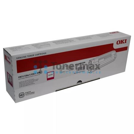 OKI 44844506, originální toner pro tiskárny OKI C831, C831 DM, C831cdtn, C831dn, C831n, C841, C841cdtn, C841d, C841dn, C841n