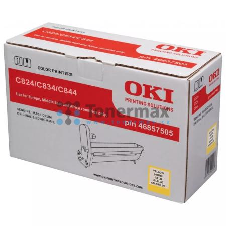 OKI 46857505, obrazový válec originální pro tiskárny OKI C824, C824dn, C824n, C834, C834dnw, C834nw, C844, C844dnw