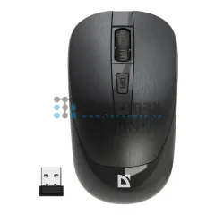 Optická myš Defender WAVE MM-995, bezdrátová, 1600 DPI, USB, černá