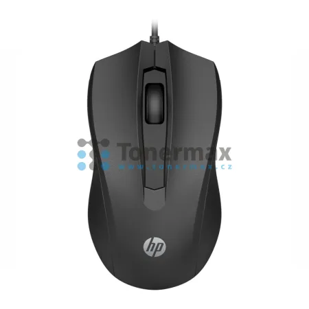 Optická myš HP 105, drátová, 1600 DPI, USB, černá