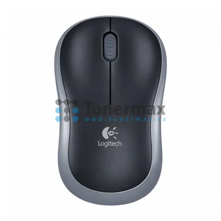 Optická myš Logitech M185, bezdrátová, 1000 DPI, USB, černá