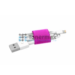 Organizér kabelů na suchý zip, barevný mix, 8 ks