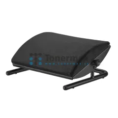 Podložka pod nohy Powerton WPEFR2 - ocelová, pěnová výplň polštářku, ergonomická