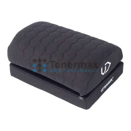 Podložka pod nohy Ultradesk FRONTSTEP, černá