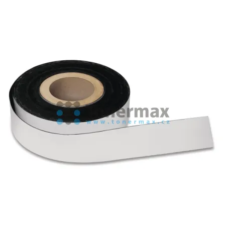 Popisovatelná magnetická páska Magnetoplan, 30 mm x 30 m, bílá