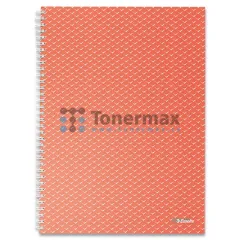 Poznámkový blok Esselte Colour Breeze A4, linkovaný, 80 listů, 80 g/m2, korálový