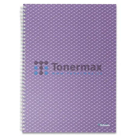 Poznámkový blok Esselte Colour Breeze A4, linkovaný, 80 listů, 80 g/m2, levandulový