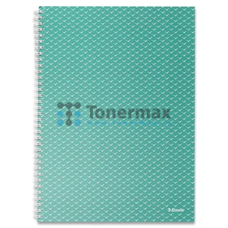 Poznámkový blok Esselte Colour Breeze A4, linkovaný, 80 listů, 80 g/m2, zelený