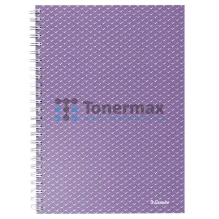 Poznámkový blok Esselte Colour Breeze A5, linkovaný, 80 listů, 80 g/m2, levandulový