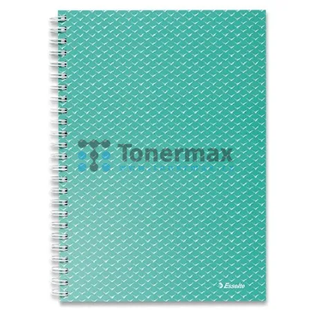 Poznámkový blok Esselte Colour Breeze A5, linkovaný, 80 listů, 80 g/m2, zelený