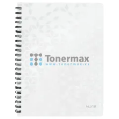Poznámkový blok LEITZ WOW A4, linkovaný, bílý