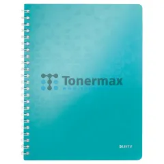 Poznámkový blok LEITZ WOW A4, linkovaný, ledově modrý