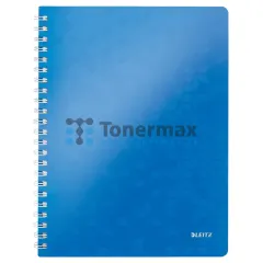 Poznámkový blok LEITZ WOW A4, linkovaný, modrý