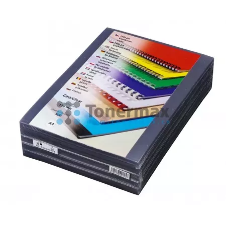 Přední fólie pro kroužkovou a drátěnou vazbu PRESTIGE A4, 150 mic, čiré, 500 ks