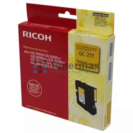 Cartridge Ricoh GC-21Y, GC21Y, 405535