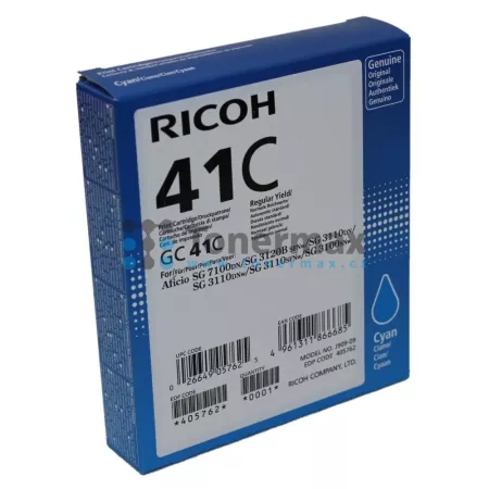 Cartridge Ricoh GC-41C, GC41C, 405762