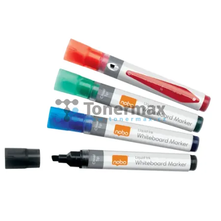 Sada barevných popisovačů Nobo na bílé tabule, 10 ks