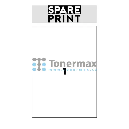 Samolepicí etikety Spare Print Premium A4, 1 etiketa 210x297 mm, 100 archů, bílé