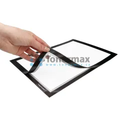 Samolepicí magnetický rámeček Magnetoplan Magnetofix A3 černý, 2 ks