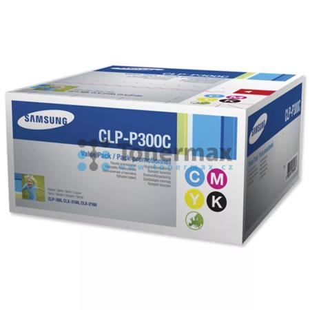 Samsung CLP-P300C, sada tonerů, originální toner pro tiskárny Samsung CLP-300, CLP-300N, CLX-2160, CLX-2160N, CLX-3160, CLX-3160FN, CLX-3160N