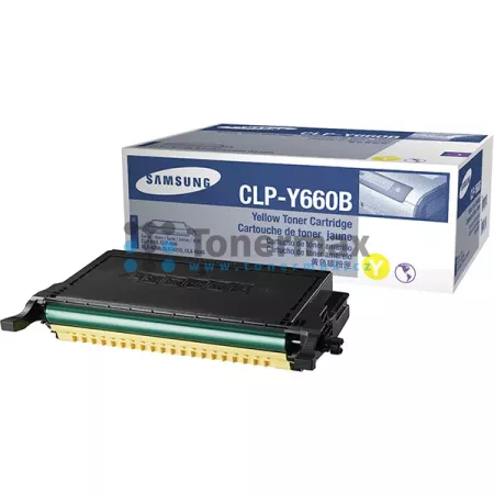 Toner Samsung CLP-Y660B (ST959A) - HP, poškozený obal