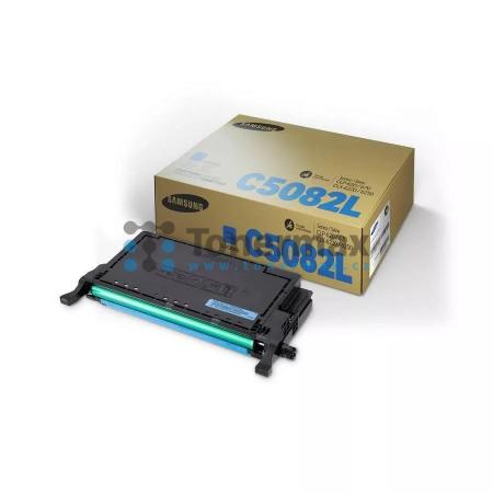 Samsung CLT-C5082L (SU055A) - HP, originální toner pro tiskárny Samsung CLP-620ND, CLP-670N, CLP-670ND, CLX-6220FX, CLX-6250FX