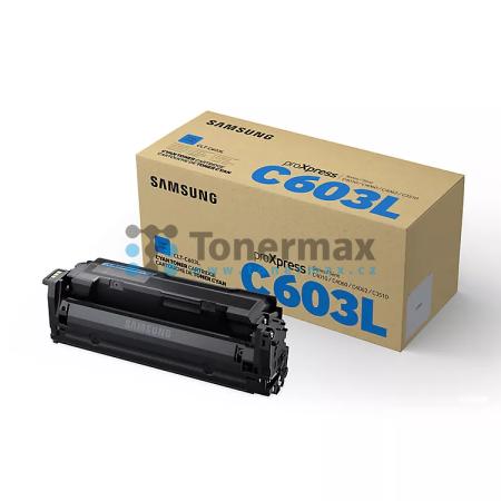 Samsung CLT-C603L (SU080A) - HP, originální toner pro tiskárny Samsung ProXpress C4010ND, SL-C4010ND, ProXpress C4060FX, SL-C4060FX