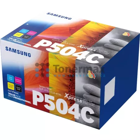 Toner Samsung CLT-P504C, sada tonerů (SU400A) - HP