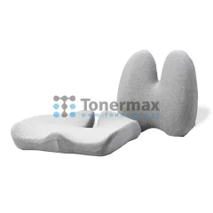 Set ergonomického podsedáku a bederní opěrky Powerton Ergo Cushy, šedý