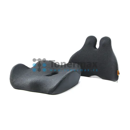 Set ergonomického podsedáku a bederní opěrky Powerton Ergo Nestis, antracitový