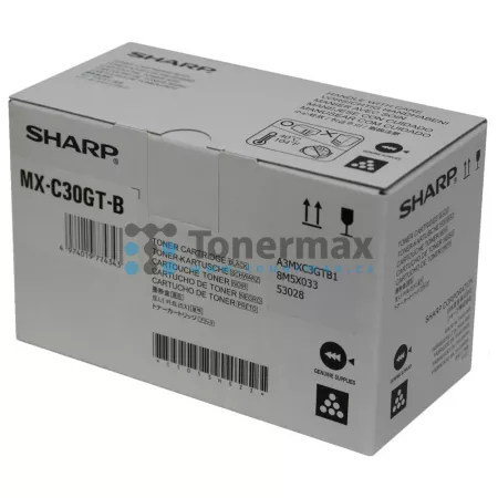 Toner Sharp MX-C30GTB, MX-C30GT-B