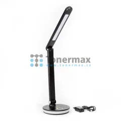 Stolní LED lampa Platinet PDL400RGBB s RGB podsvícením, černá