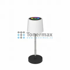 Stolní LED lampa Platinet PTL45RGB s RGB podsvícením a integrovanou baterií, černá