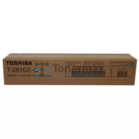 Toshiba T-281CE-C, 6AK00000046, originální toner pro tiskárny Toshiba e-STUDIO 281C, e-STUDIO281C, e-STUDIO 351C, e-STUDIO351C, e-STUDIO 451C, e-STUDIO451C