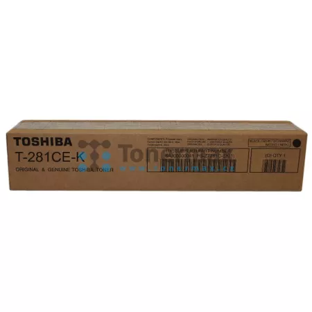 Toner Toshiba T-281CE-K, 6AJ00000041, poškozený obal