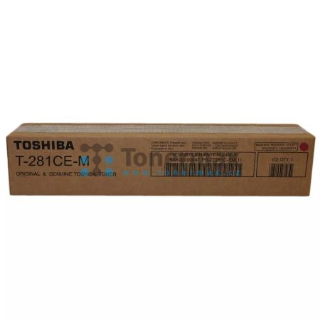 Toshiba T-281CE-M, 6AK00000047, poškozený obal, originální toner pro tiskárny Toshiba e-STUDIO 281C, e-STUDIO281C, e-STUDIO 351C, e-STUDIO351C, e-STUDIO 451C, e-STUDIO451C