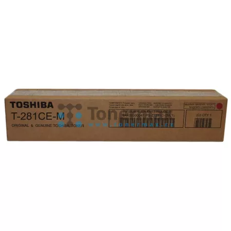 Toner Toshiba T-281CE-M, 6AK00000047, poškozený obal