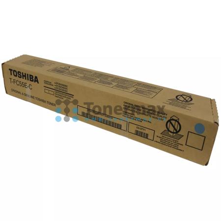 Toshiba T-FC55E-C, 6AG00002318, originální toner pro tiskárny Toshiba e-STUDIO 5520c, e-STUDIO5520c, e-STUDIO 6520c, e-STUDIO6520c, e-STUDIO 6530c, e-STUDIO6530c