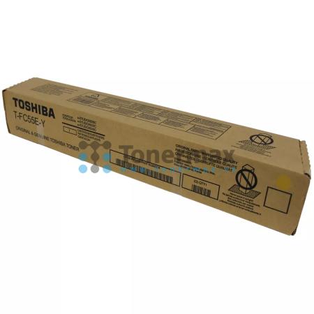 Toshiba T-FC55E-Y, 6AG00002321, originální toner pro tiskárny Toshiba e-STUDIO 5520c, e-STUDIO5520c, e-STUDIO 6520c, e-STUDIO6520c, e-STUDIO 6530c, e-STUDIO6530c
