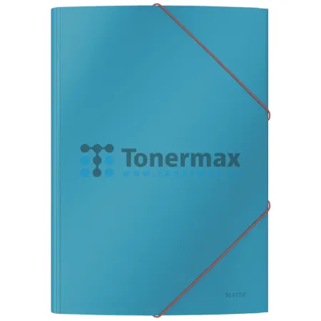 Tříchlopňové desky s gumičkou LEITZ Cosy A4, modré