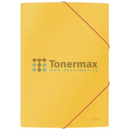 Tříchlopňové desky s gumičkou LEITZ Cosy A4, žluté