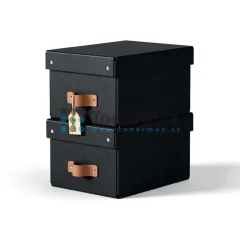 Úložný box Leitz Puro S, černý, 2 ks