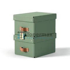 Úložný box Leitz Puro S, zelený, 2 ks