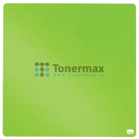 Univerzální magnetická poznámková tabule Nobo, 36x36 cm, zelená