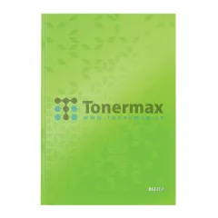 Zápisník Leitz Wow A4, linkovaný, 80 listů, 90 g/m2, zelený